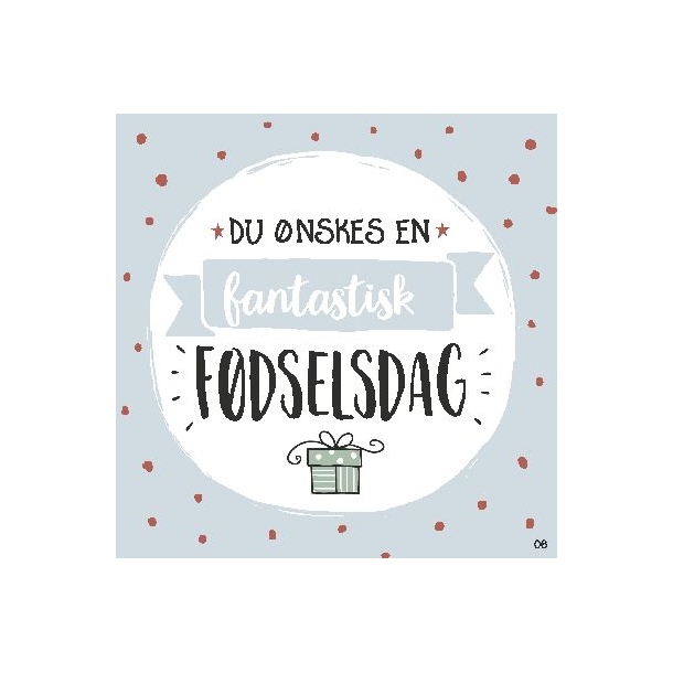 Kort med musik, Du nskes en fantastisk fdselsdag