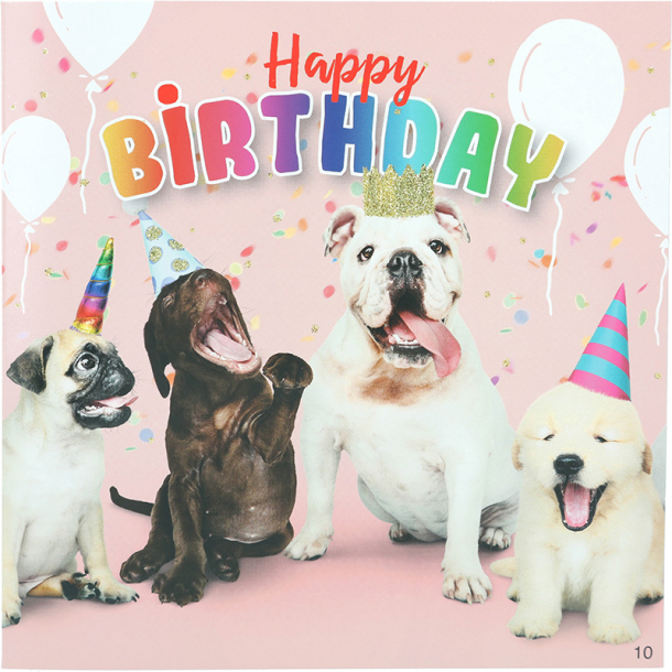 Kort med musik, Happy Birthday