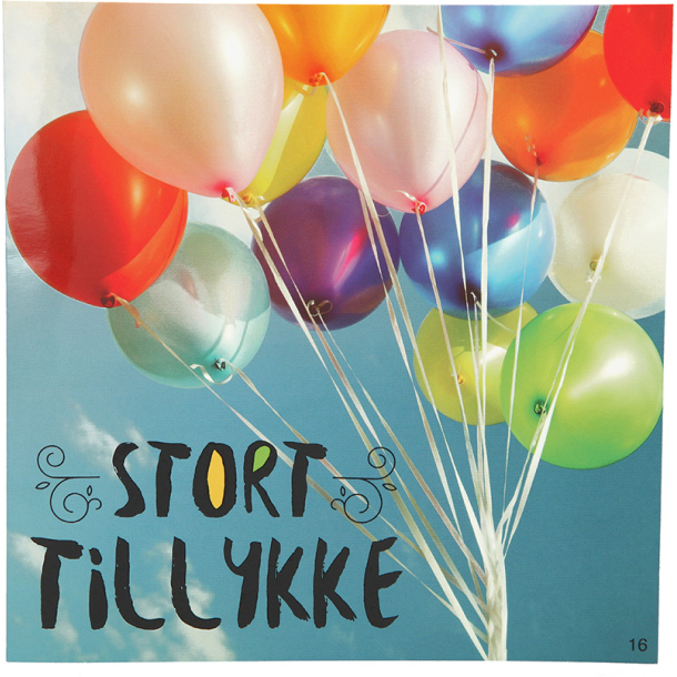 Kort med musik, Stort tillykke