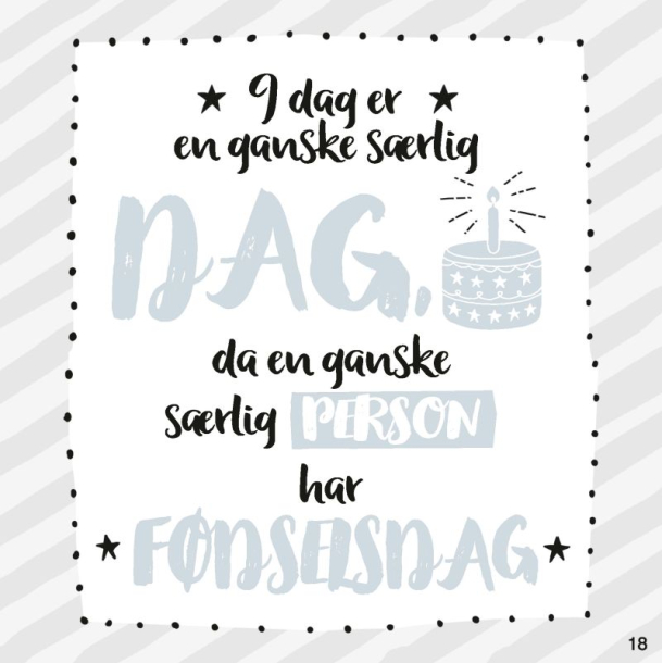 Kort med musik, I dag er en ganske srlig dag, da en ganske srlig person har fdselsdag