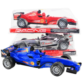 Racerbil med lyd, 21cm, slv