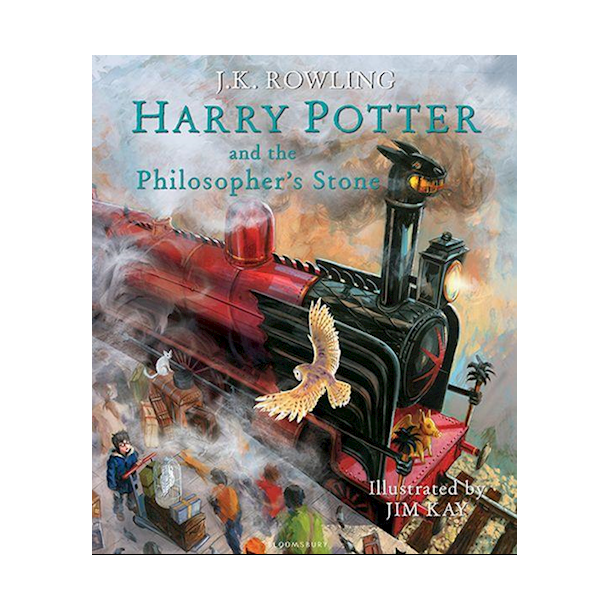 Harry Potter and the Philosopher�s Stone - Illustreret (HB) - Illustrated ed. - (1) Harry Potter