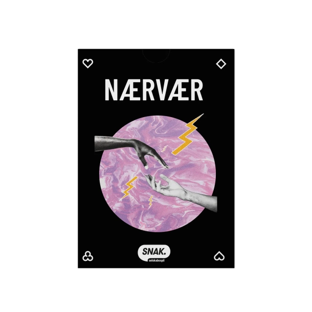 NRVR - Kortspil som du kender det, men med 10 SNAK-kort. 