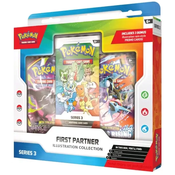 Pokemon First Partner Illustration Collection, Series 3