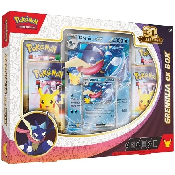 Pokemon 30th Celebration - Greninja ex Box
