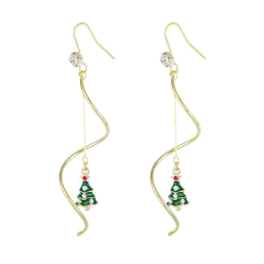 Snazzy Santa Jule�reringe Juletr� Spiral