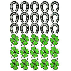 Fantasy Stickers Hestesko og kl�ver