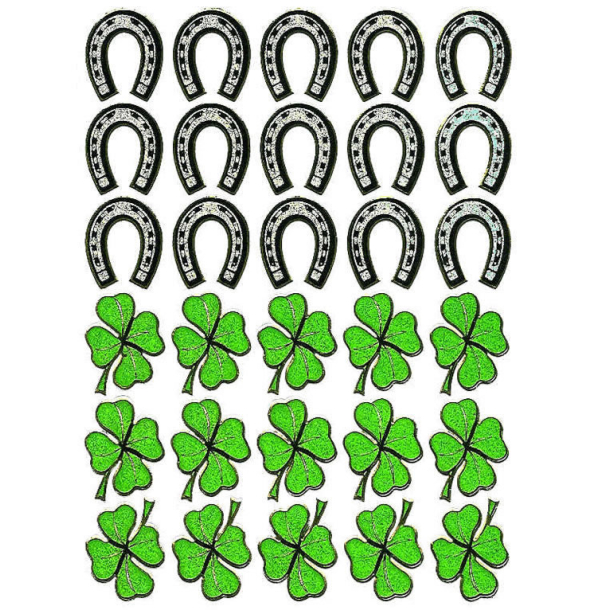 Fantasy Stickers Hestesko og kl�ver