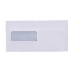 Tukan konvolut, M65, hvide, 50 stk.