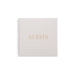 G�stebog Guest 24x24cm, 100 sider