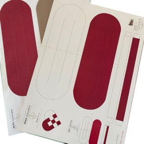 Flette hjerter - mega