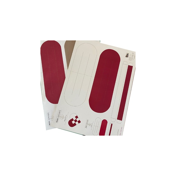 Flette hjerter - mega