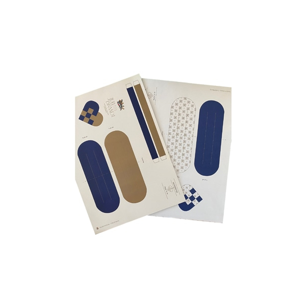 Flette hjerte - 2 stk