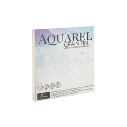 Akvarelblok 15x15cm. 20 ark. 300g. 