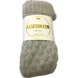 Ark L�sesokker med pufm�nster, one size