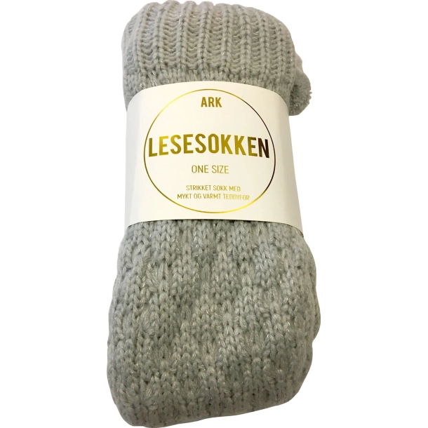 Ark L�sesokker med pufm�nster, one size