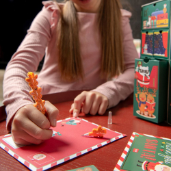 Legami julekalender med skrivebordsartikler fra Legami