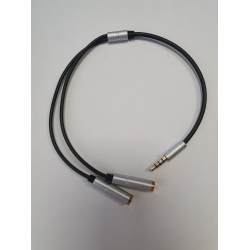 2 i 1 mini jack stik