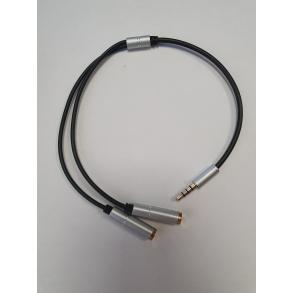 2 i 1 mini jack stik