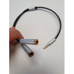 2 i 1 mini jack stik
