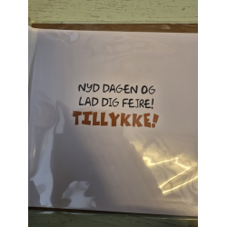 Kort med musik, Du er noget ganske srligt og fortjener en masse opmrksomhed