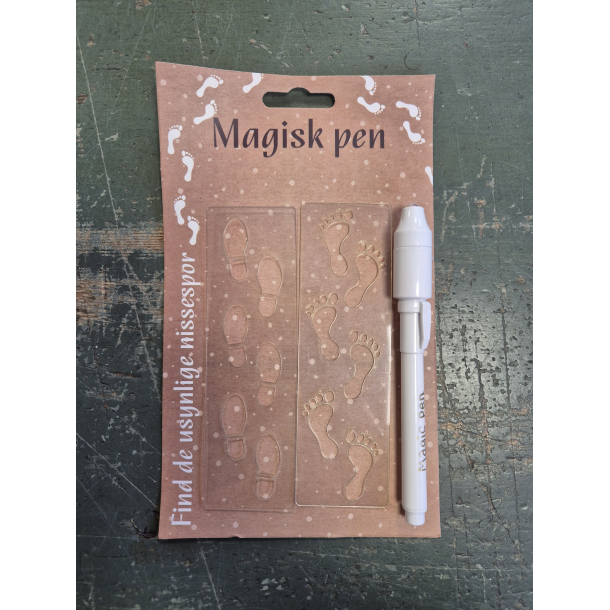 Magisk pen inkl. skabeloner