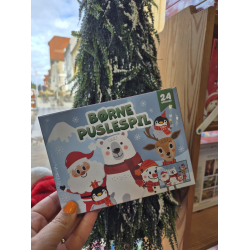 Brnepuslespil, 24 brikker, 25x17,5cm