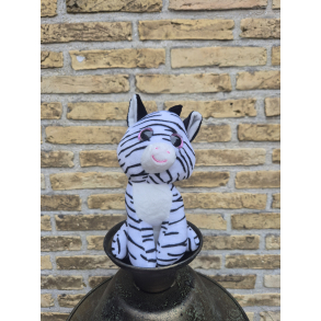 Bamse, zebra med lilla �jne