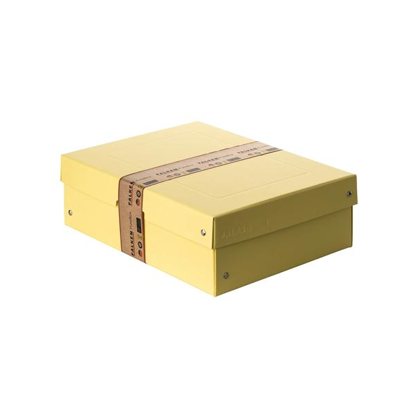 Falken PureBox opbevarings�ske, stor, gul