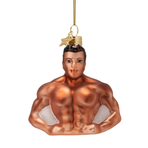 Julekugle - strk mand