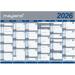 Kmpekalender 26 mdr. papir 2026 (i plastpose)