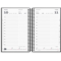 Mini dagkalender matsort genbrugskarton 2026