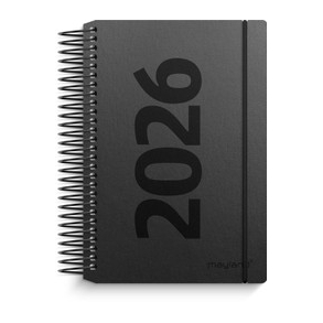 Mini dagkalender matsort genbrugskarton 2026