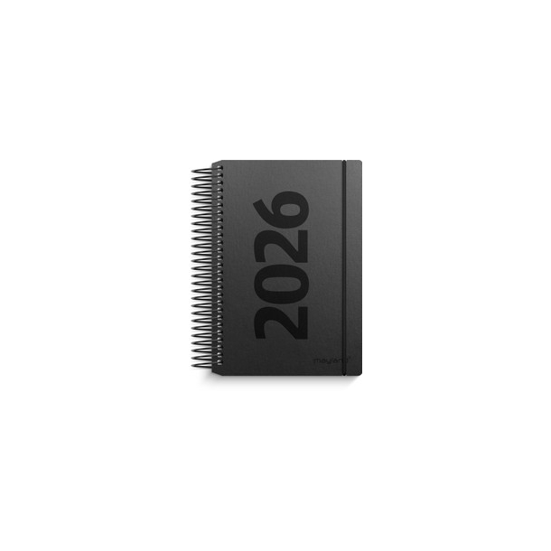 Mini dagkalender matsort genbrugskarton 2026