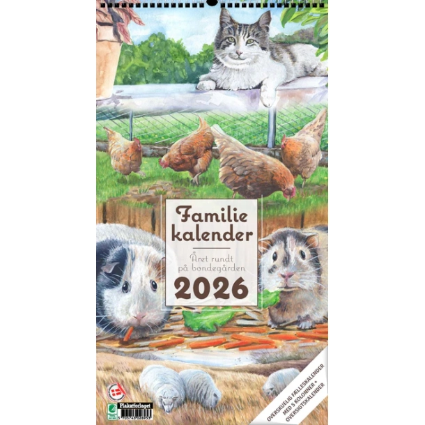 ret Rundt p Bondegrden 2026 Familie kalender