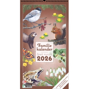 ret Rundt i Naturen 2026 familie kalender