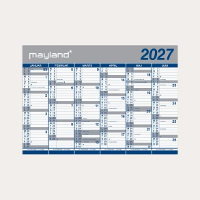 Mayland K�mpekalender 2x6 mdr. 2027