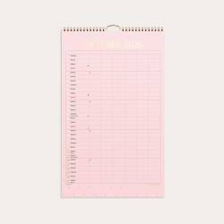 Studie Familiekalender Color 2026/2027