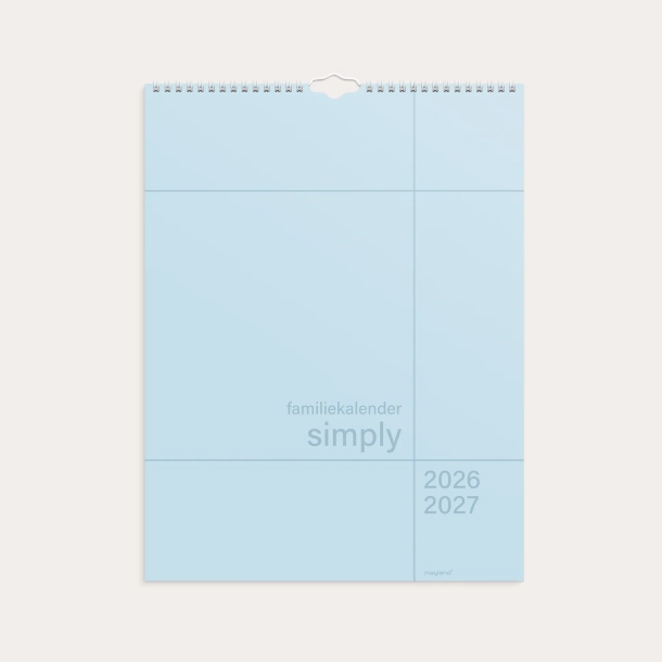 Studie Familiekalender Simply 2026/2027