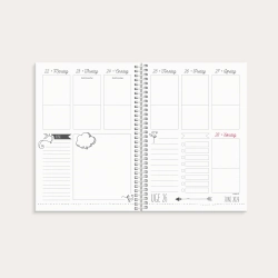 Studie Doodle I A5 ugekalender 2026/2027