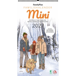 FamilyPlan Familiekalender MINI 2027 - 3-pers.