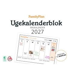 FamilyPlan BLOK UgeKalender 2027