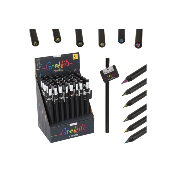 Blyant med flerfarvet stift