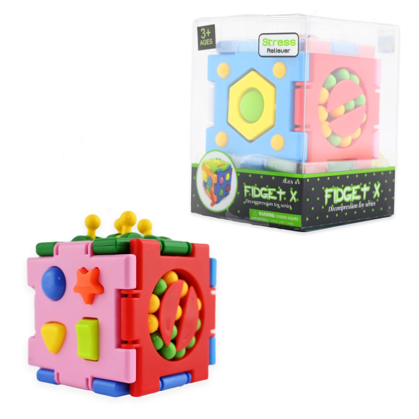 Fidget cube 7x7x7cm