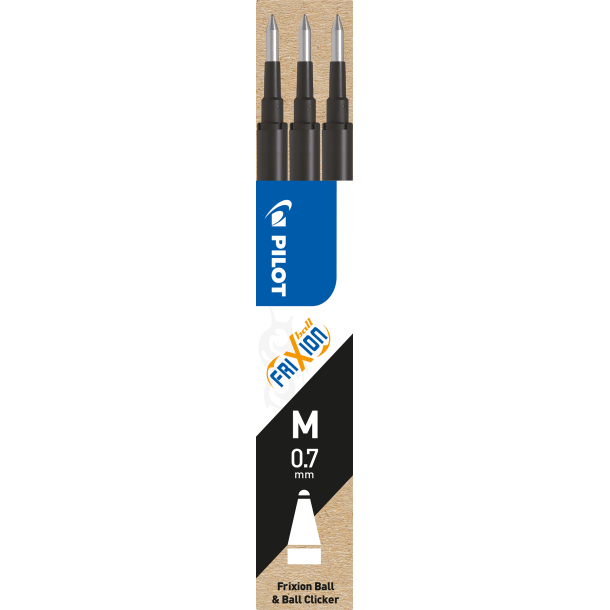 Pilot Frixion Clicker 0,7 refill, sort