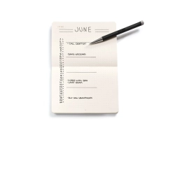 Leuchtturm1917 Bullet Journal Pocket, pack of 3, 10,5 x 15 cm, 46 nummererede sider, Yellow, dotted