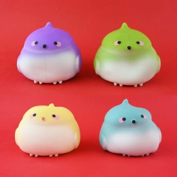 SQUEEZE BIRD, 10cm, lilla