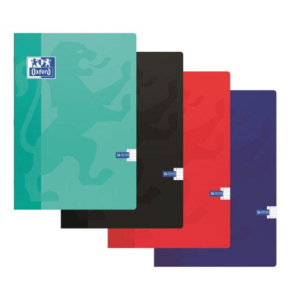 OXFORD kladdehfte, ternet, A4