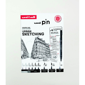 UNI PIN URBAN SKETCHING SET