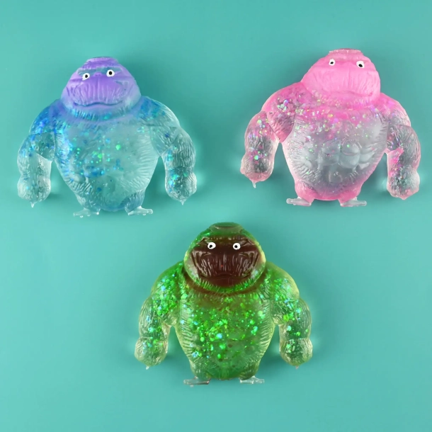 SQUEEZE SUGAR GORILLA, 10 cm